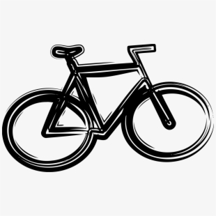 Bicycle with training wheels. Cycle clipart purple bike