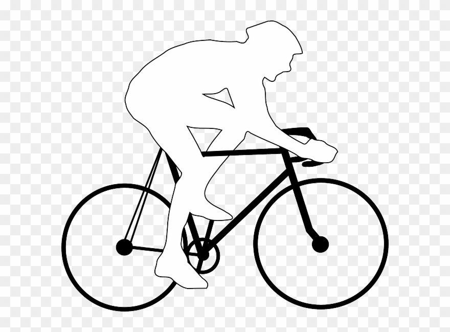 clipart bike racing bicycle