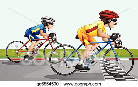 cycling clipart cycle race