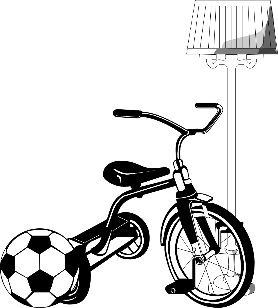 cycling clipart tricycle