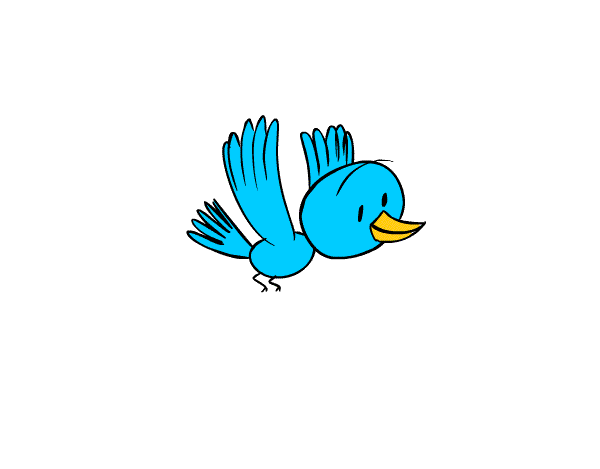 flying clipart animated