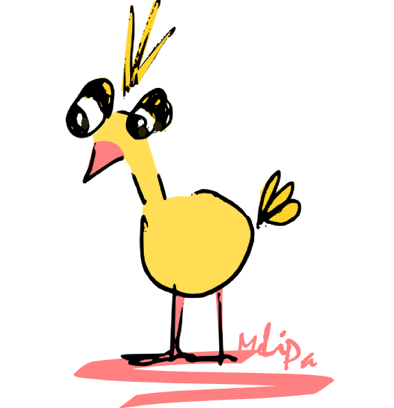 Clipart bird doodle. Free digital png scrapbooking