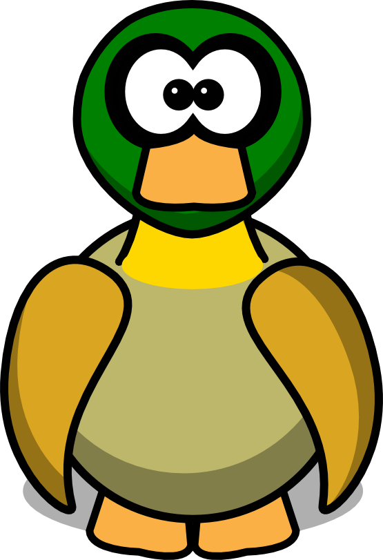 clipart bird duck