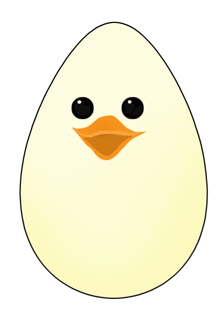 Funny and cute easter. E clipart egg clipart
