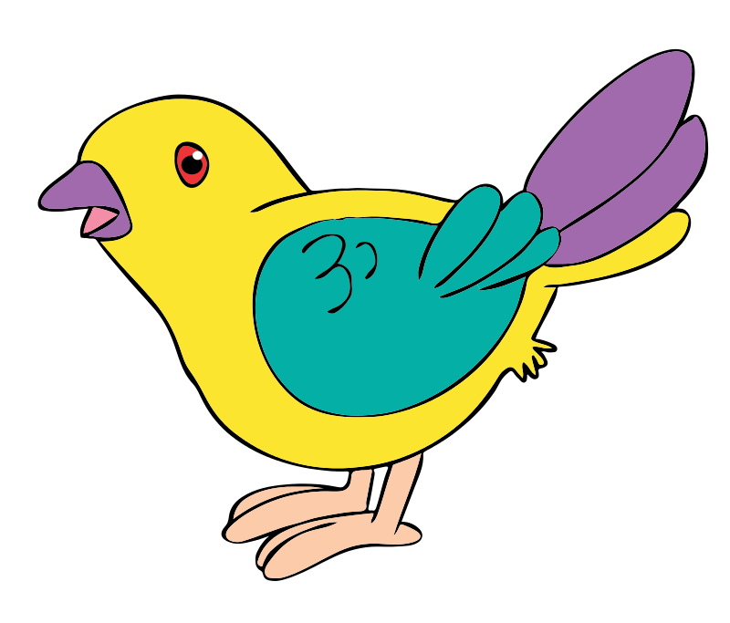 birds clipart cartoon