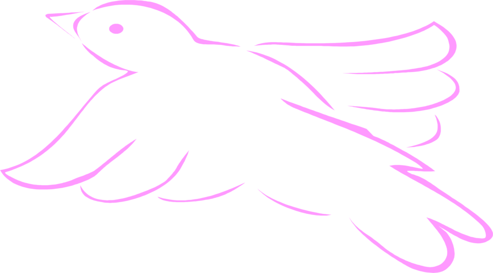 clipart bird lilac