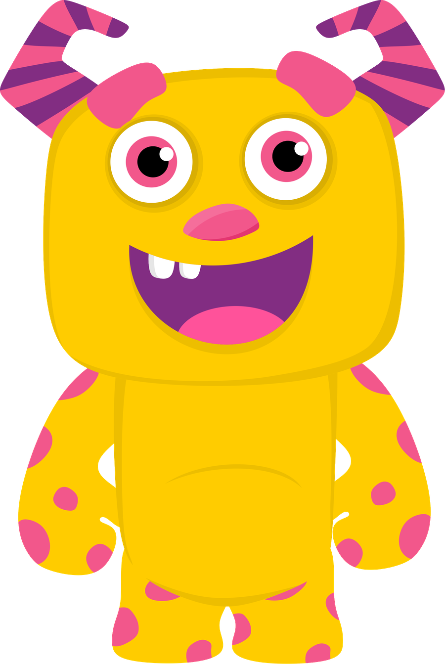 Pink clipart monsters.  t r pinterest