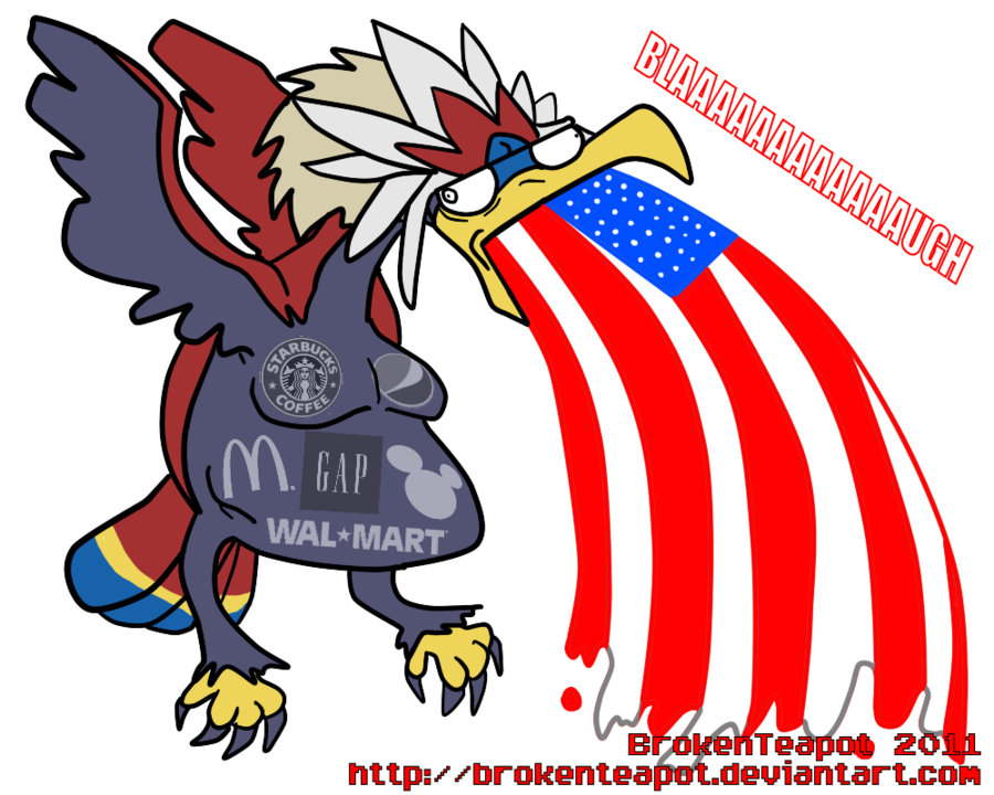 clipart bird patriotic