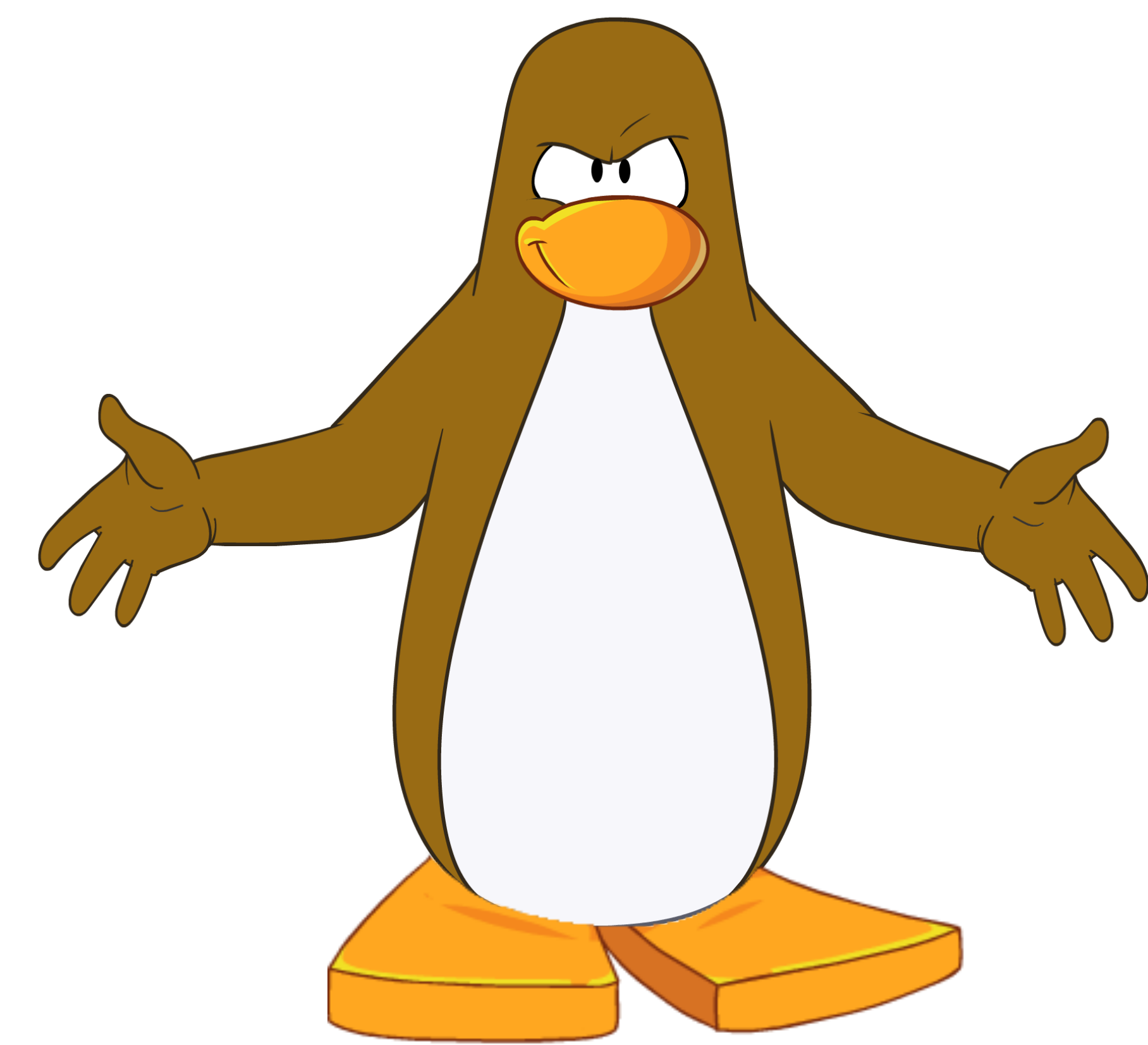Penguins brown