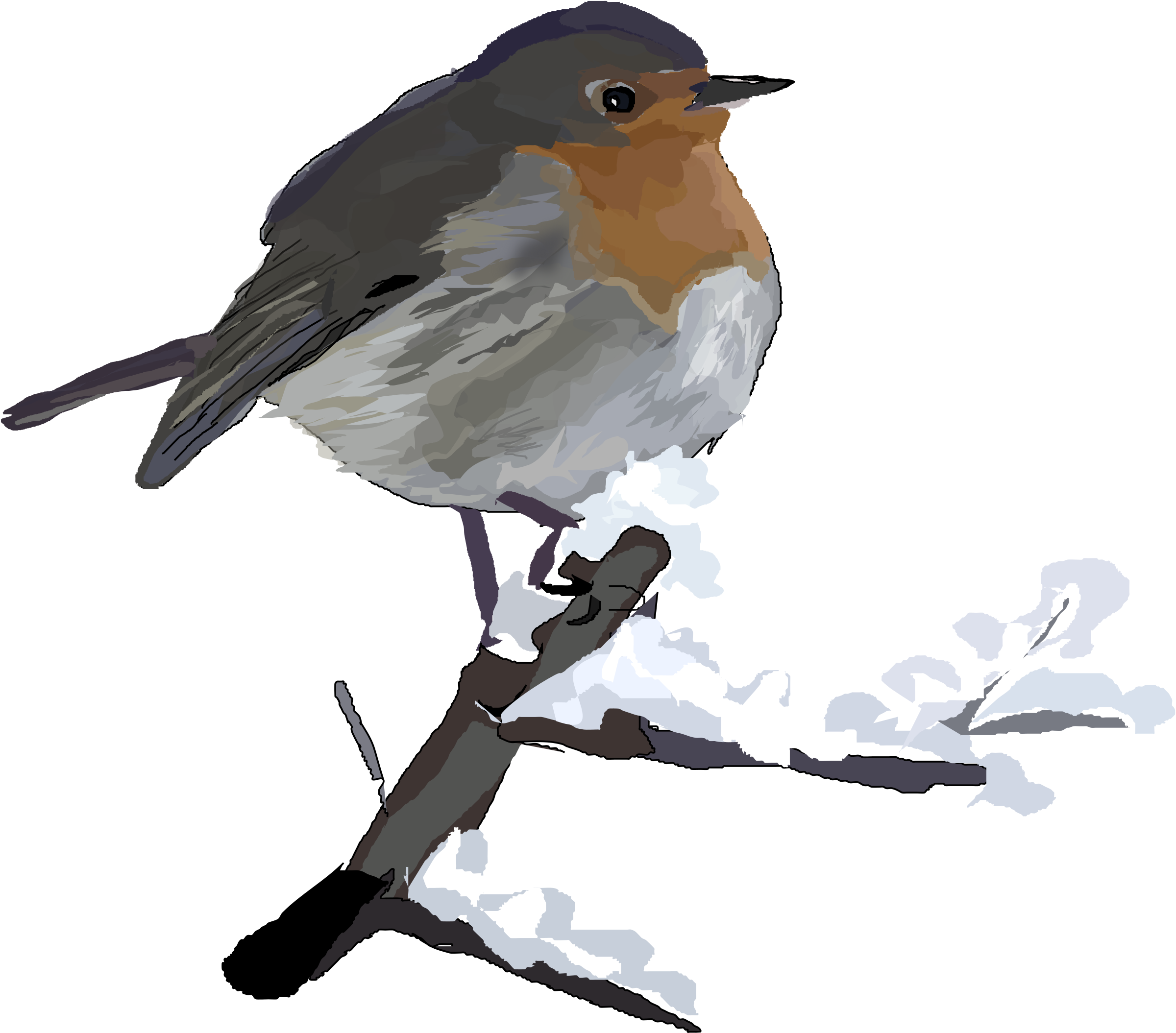 Winter clipart bird.  collection of robin