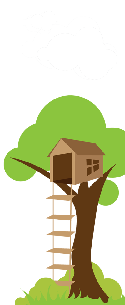 clipart bird tree house