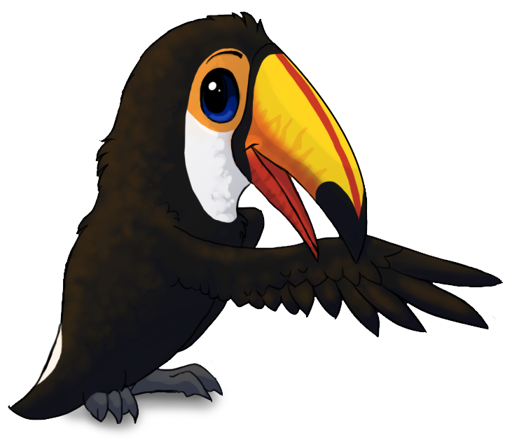 toucan clipart christmas