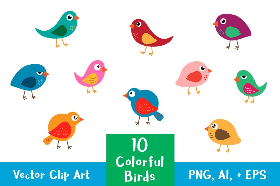 clipart birds printable