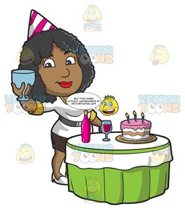 clipart birthday african american