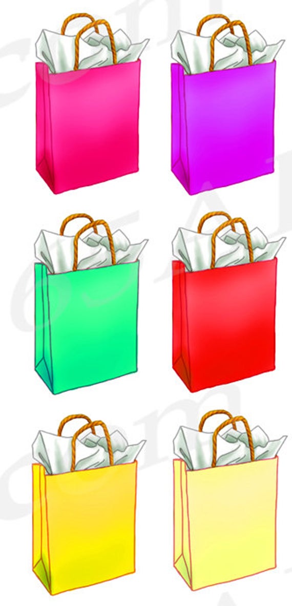 clipart birthday bag