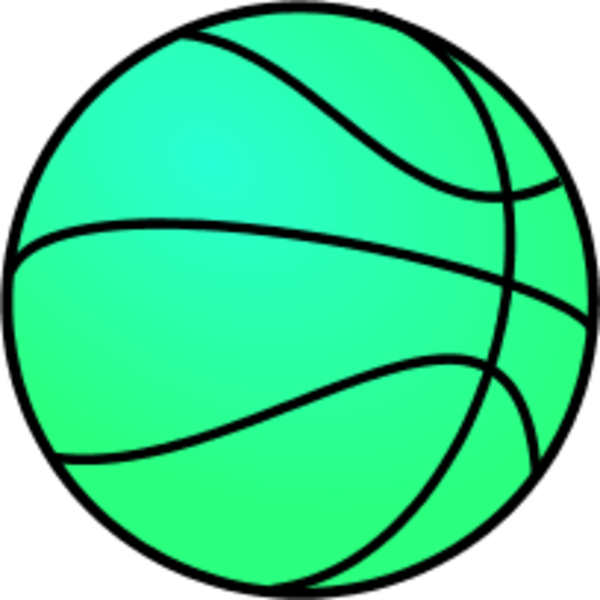 clipart birthday basketball