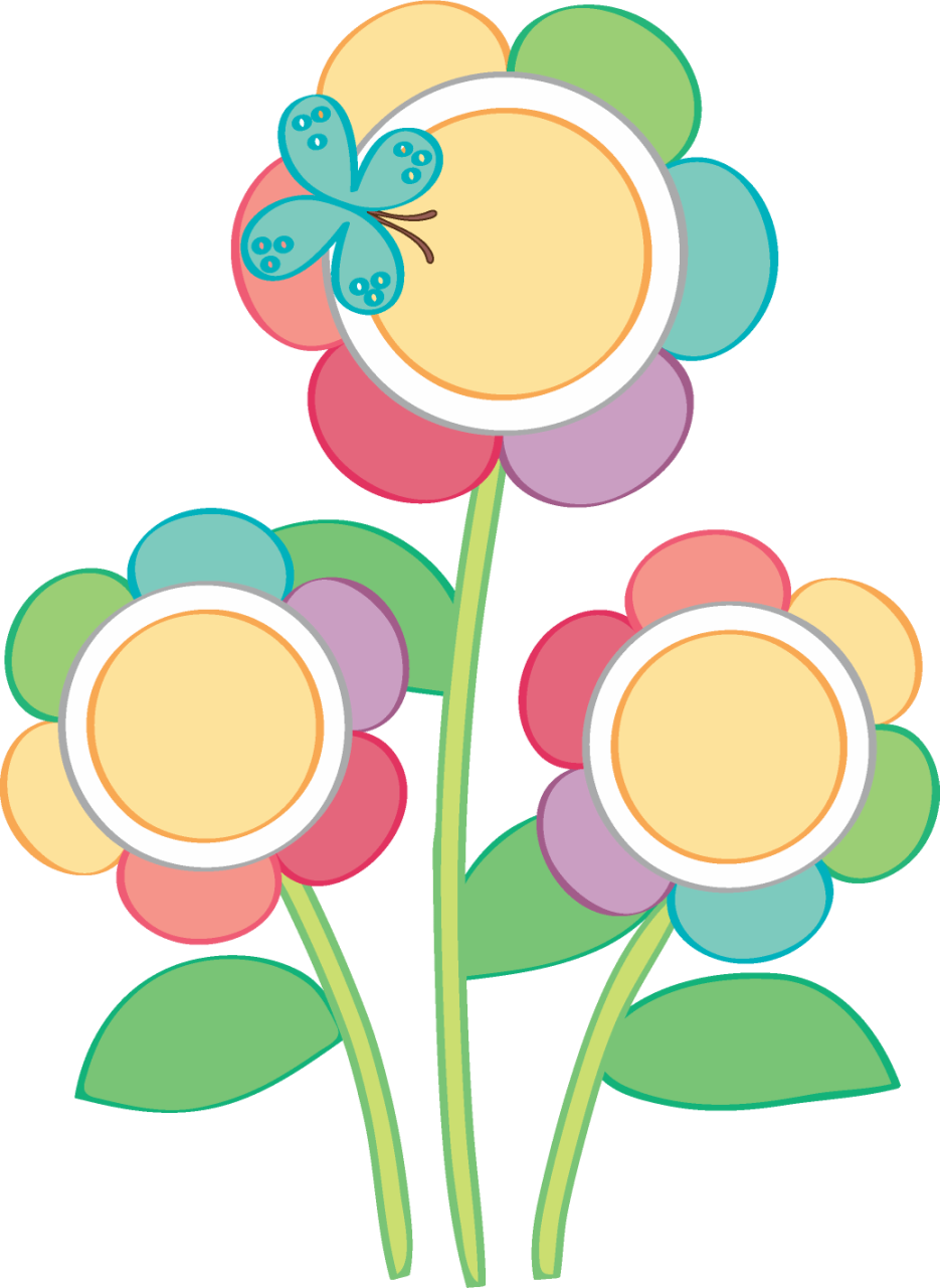 floral clipart cake