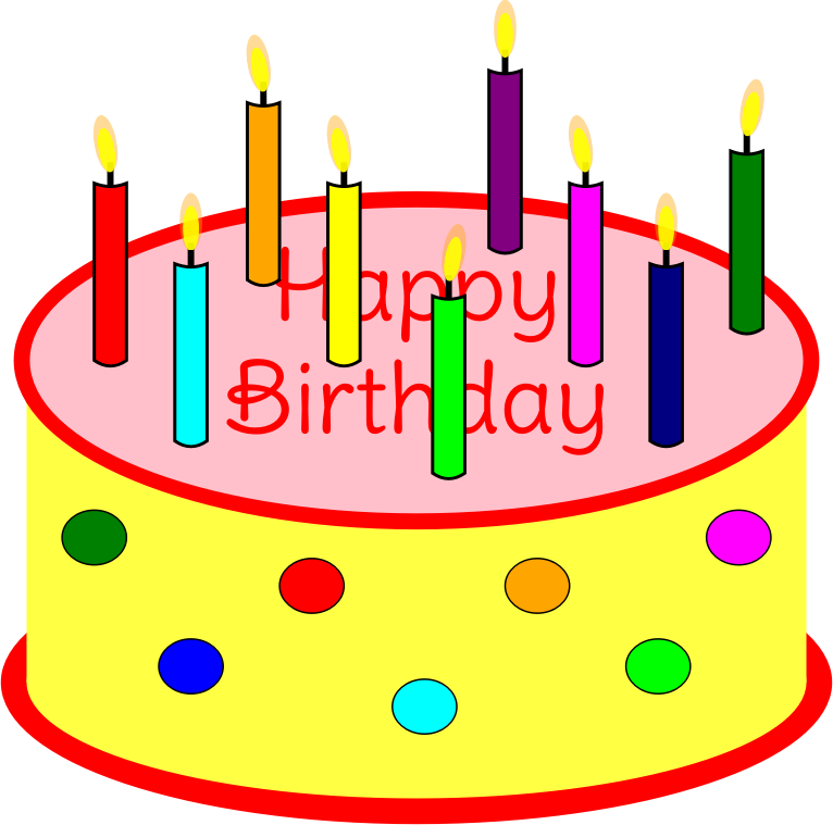 clipart candle birthday cupcake