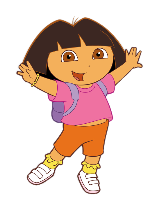 Dora the explorer png. Young clipart baby bum