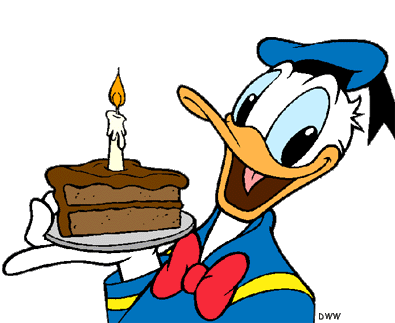 clipart duck birthday