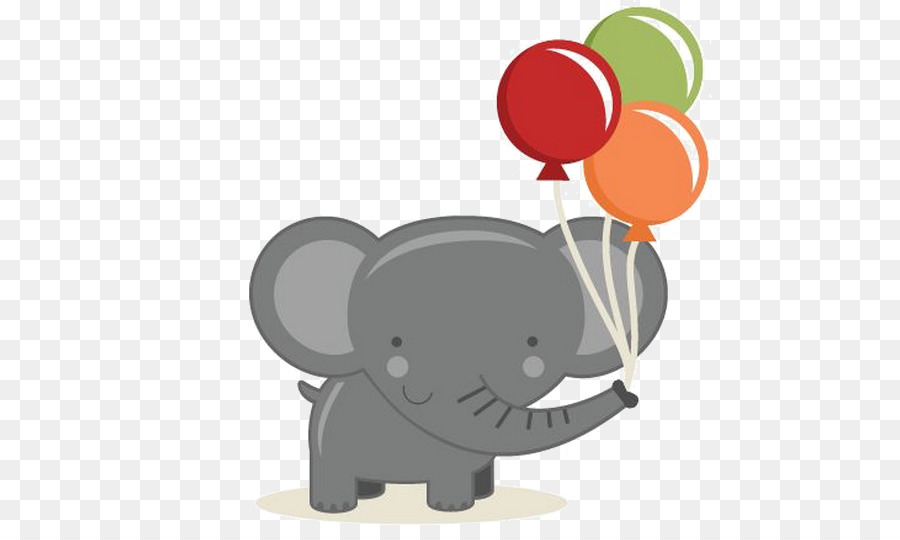elephants clipart birthday