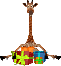 Giraffe clipart birthday. Clip art library 