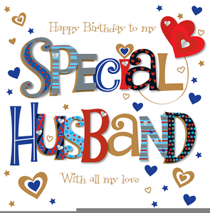 clipart birthday husband