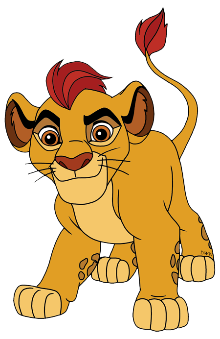 The lion guard clip. Lions clipart character