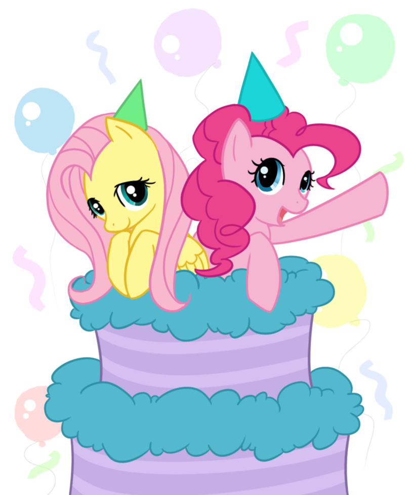 clipart birthday my little pony