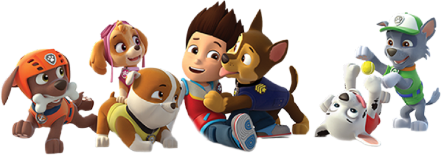 numbers clipart paw patrol