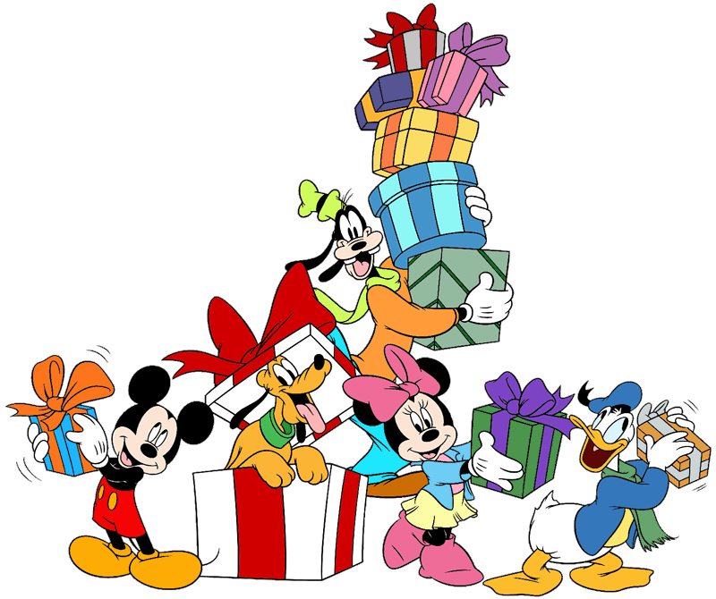 Mickey mouse christmas clip. Clipart birthday pluto