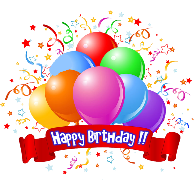 Clipart birthday psd. Happy official psds