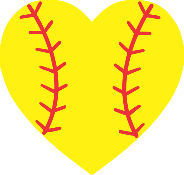 Softball yellow