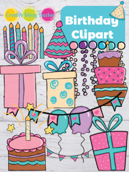 clipart birthday teacher