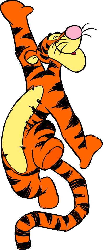 clipart birthday tigger