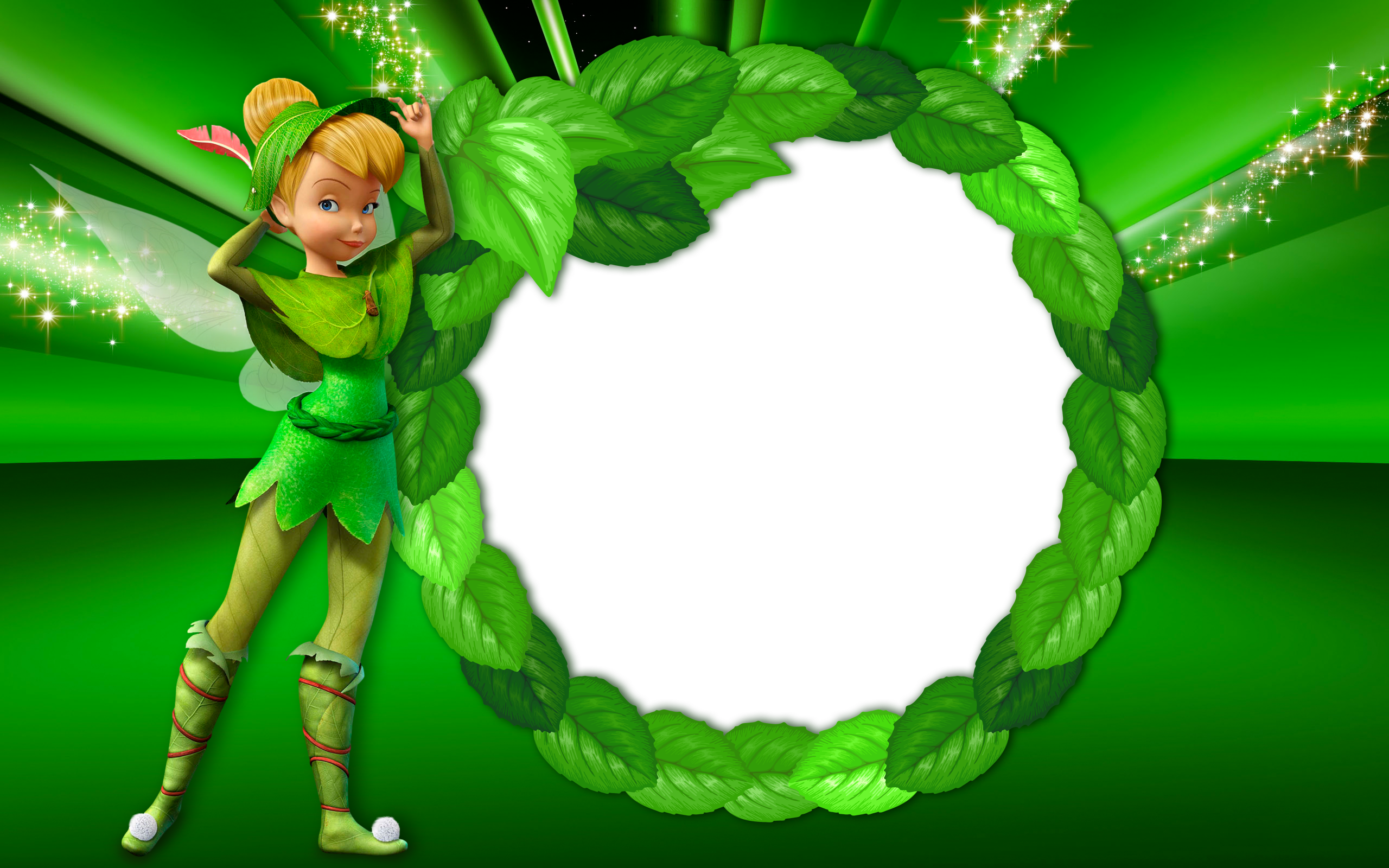 tinkerbell clipart border design