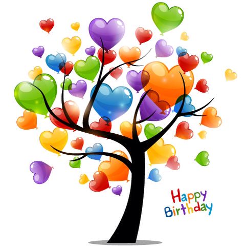 Clipart trees birthday. Free cliparts download clip