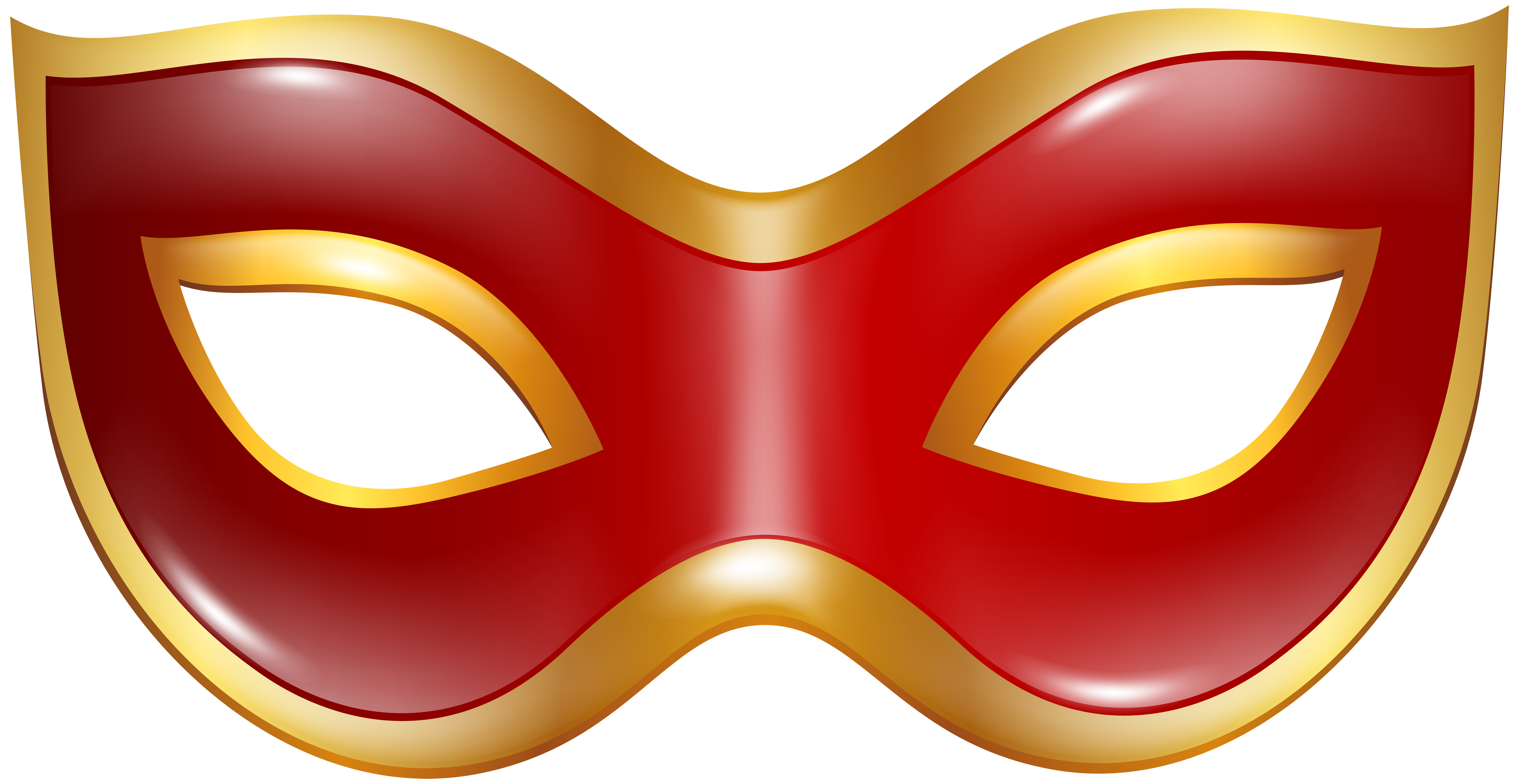 mask clipart yellow