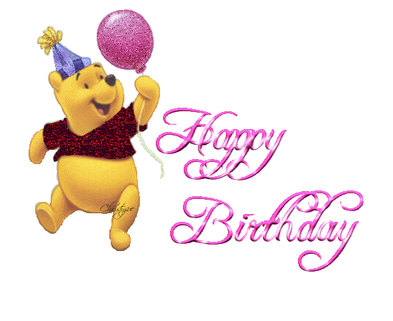 clipart birthday winnie the pooh