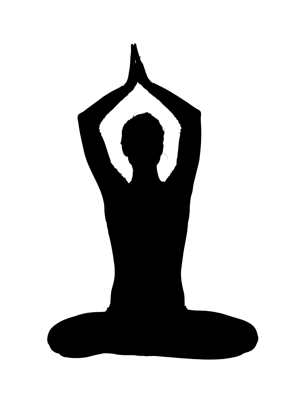 Arts and crafts spring. Meditation clipart yoga indian