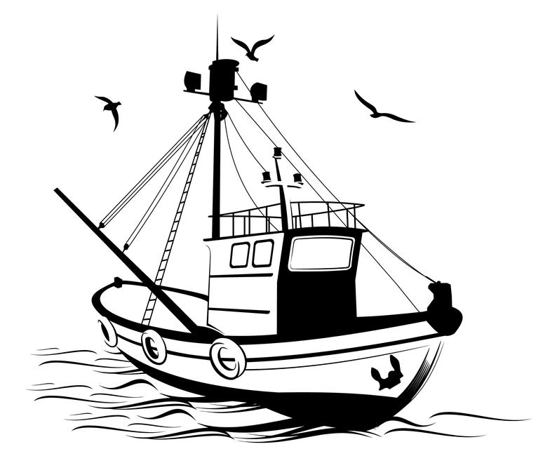 clipart boat charter boat