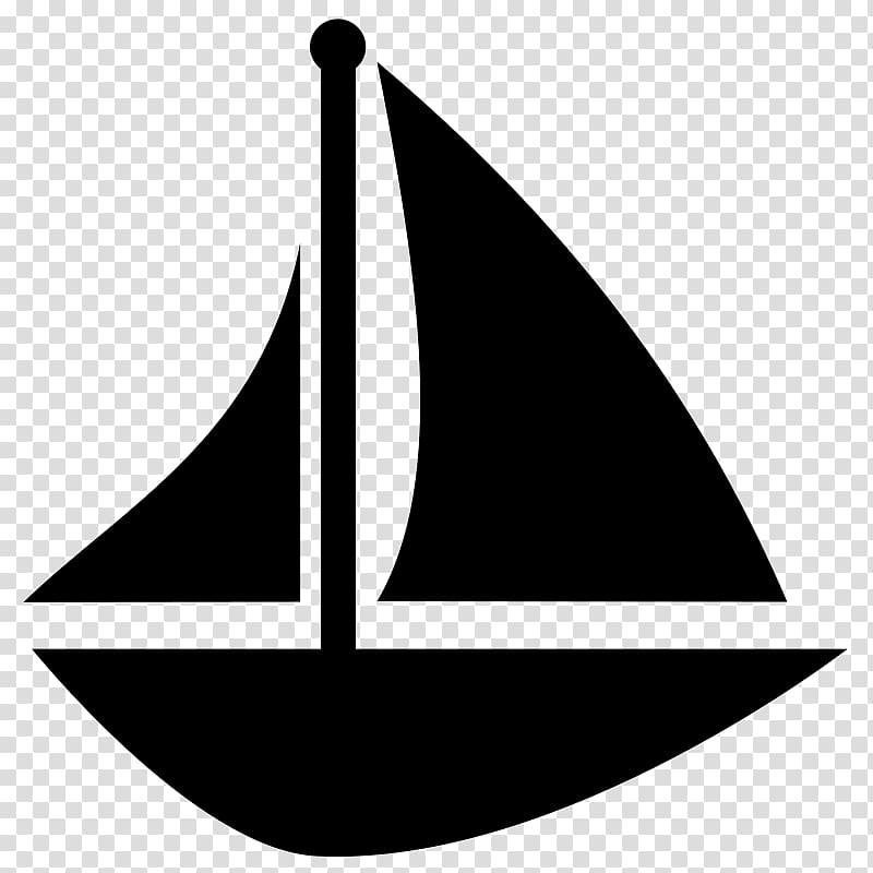 Clipart boat clear background. Sailboat black and white