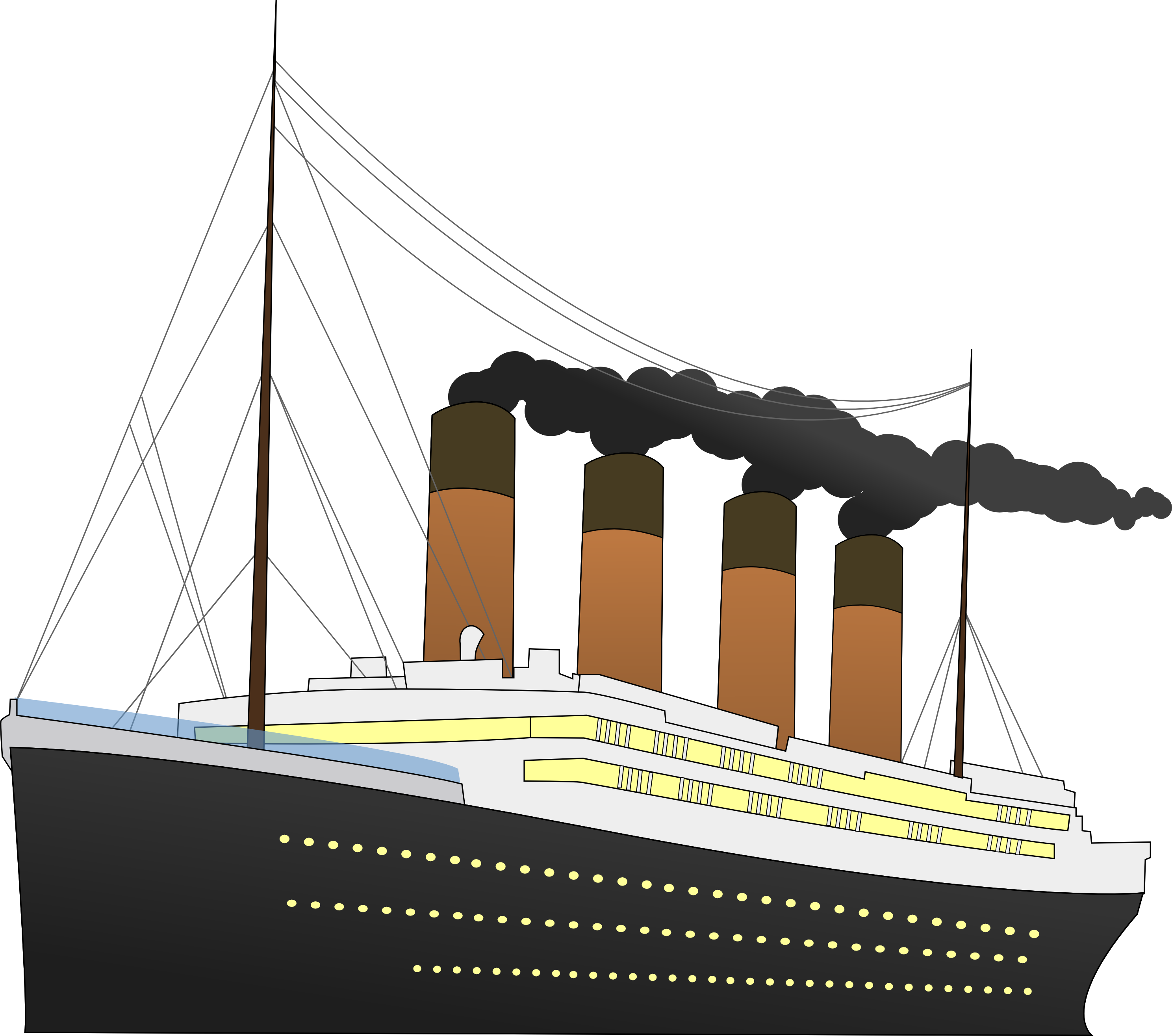 Clipart boat easy. Titanic 