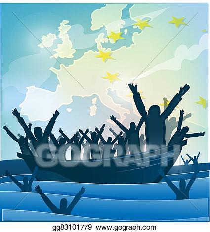 immigration clipart boat