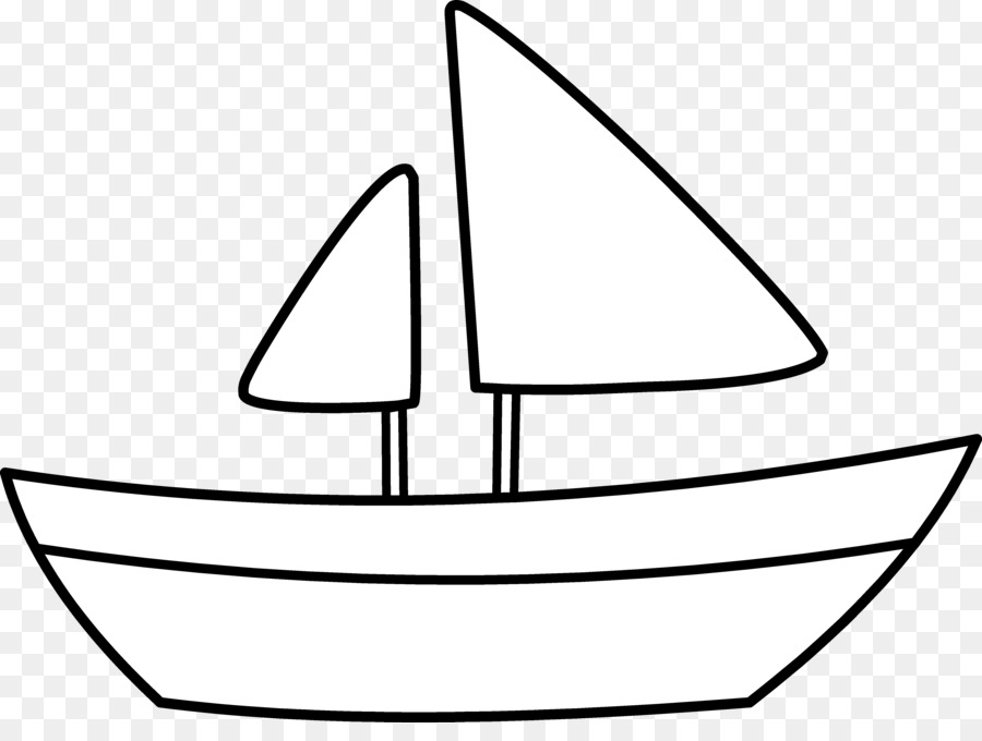 clipart boat line art