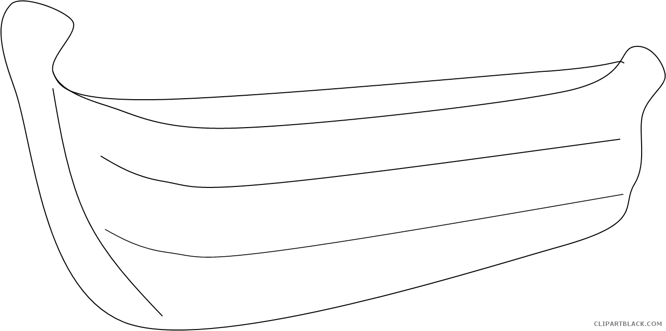 clipart boat outline