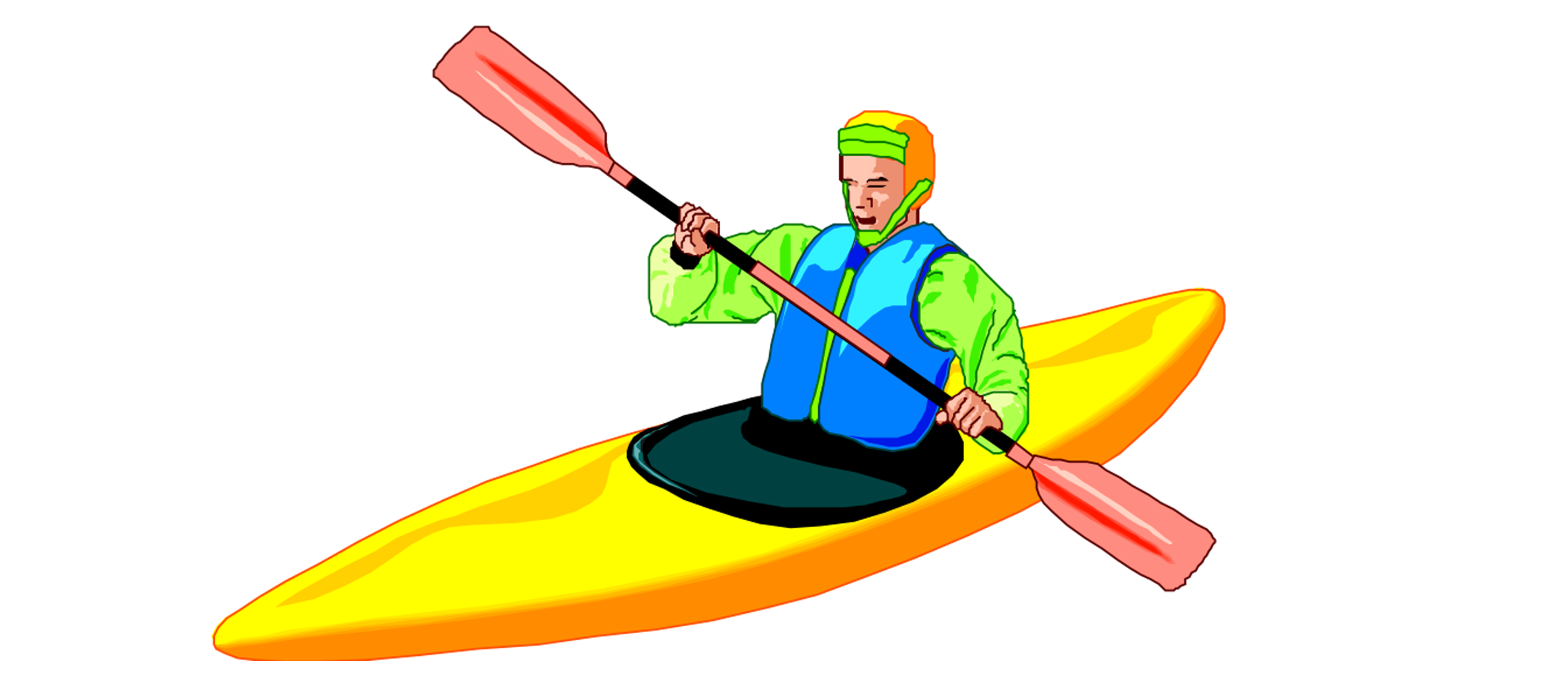 Kayaking clipart drawing, Kayaking drawing Transparent FREE for