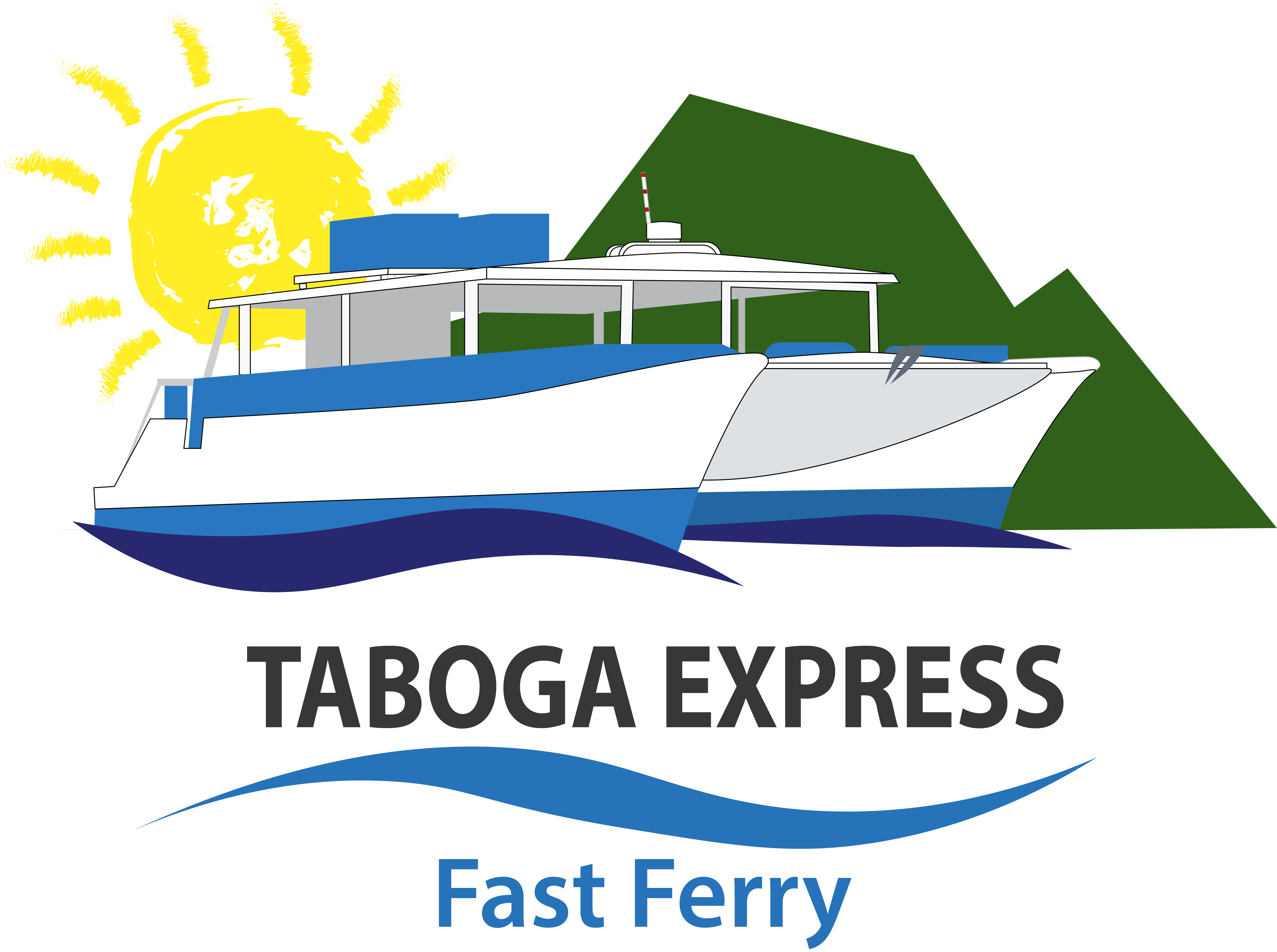 Taboga express . Clipart boat pier