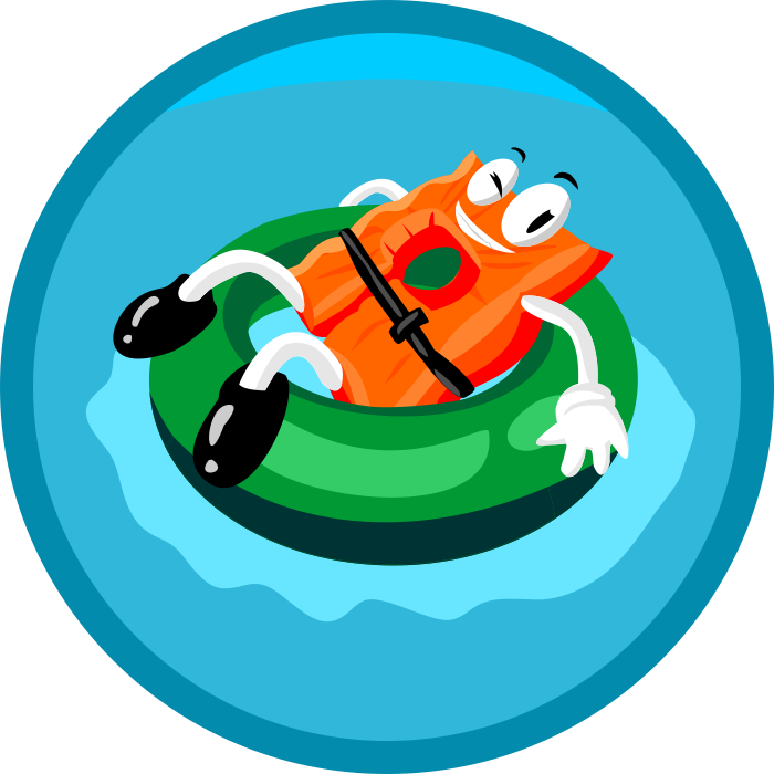 clipart boat tubing