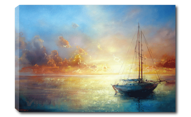 Boat watercolor